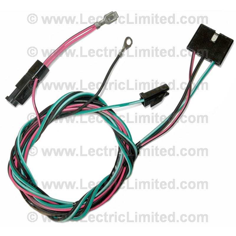 C3 New Oil Temperature Gauge Conversion Harness 1979-1980