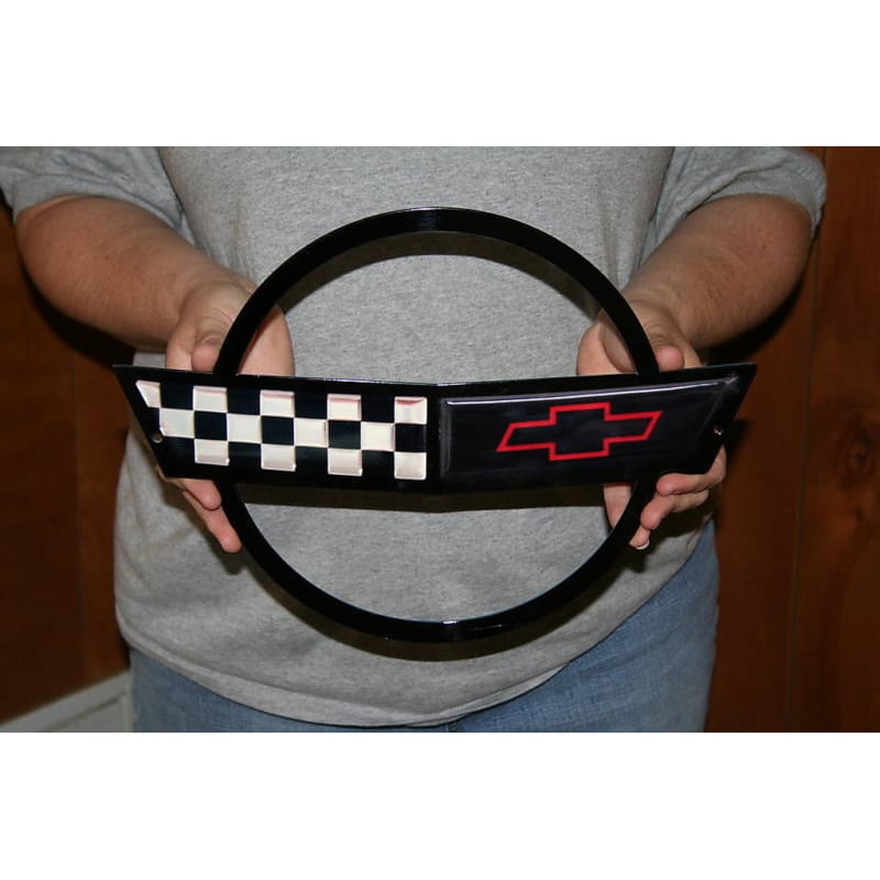 C4 New Nose Emblem Sign - 14x10 1991-1996