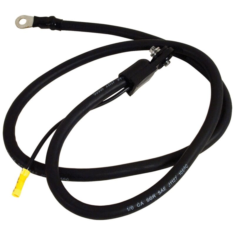C4 New Negative Battery Cable (Battery to Switch) 1984