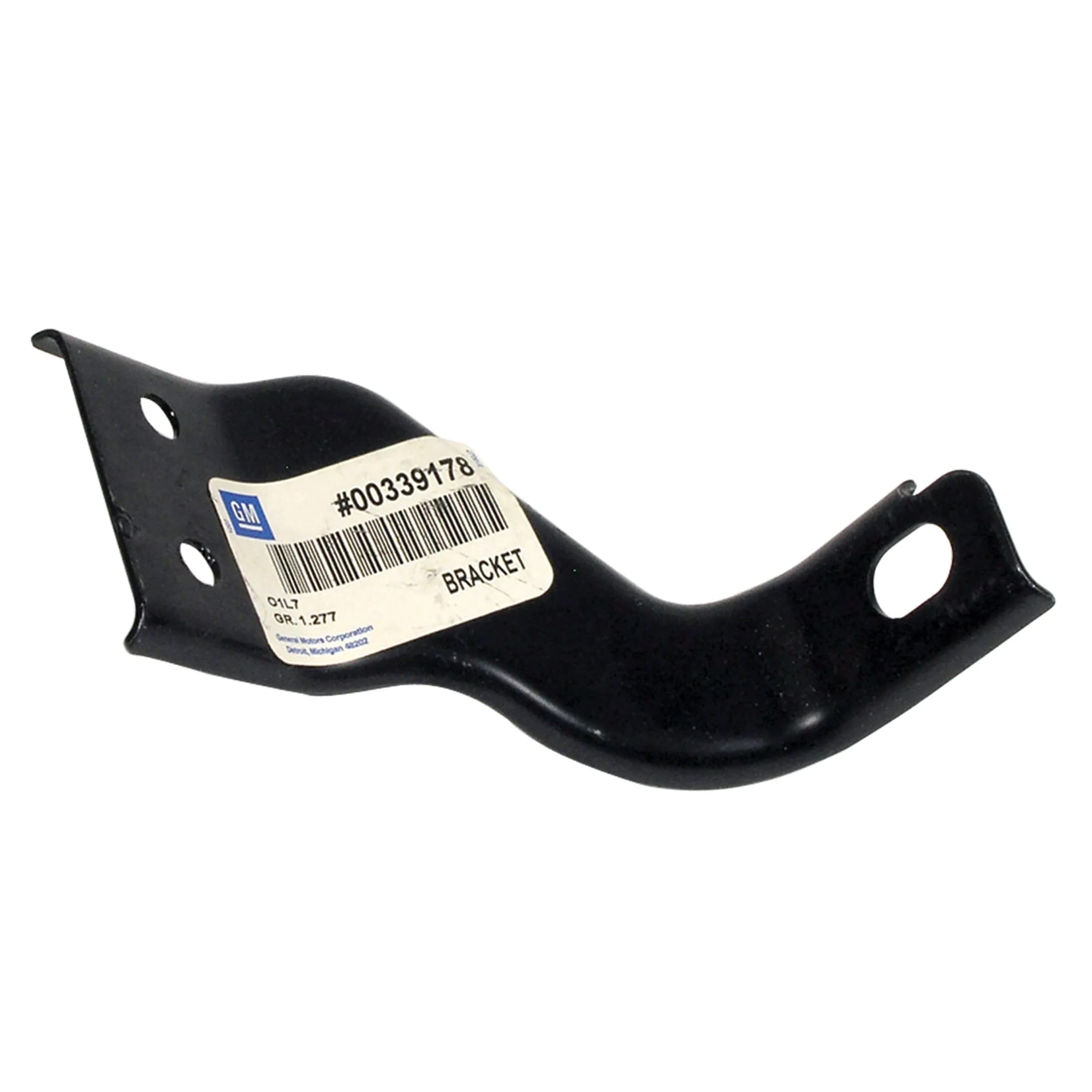 C3 New Passenger-Side Fan Shroud Upper Bracket 1973-1976