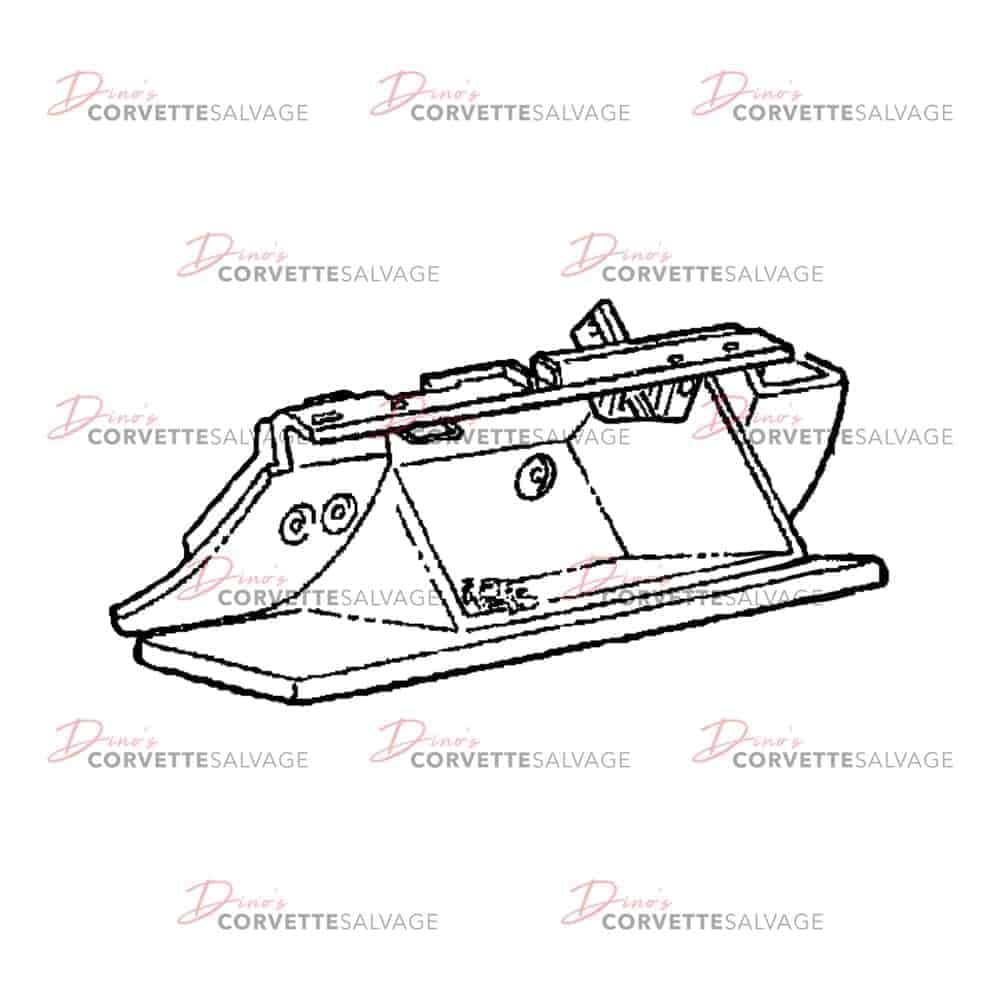C5 Used Glove Box Assembly 1997-2004