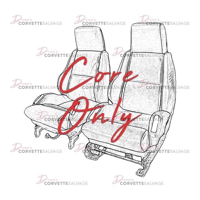 C4 Used Sport Seat Core 1984-1996