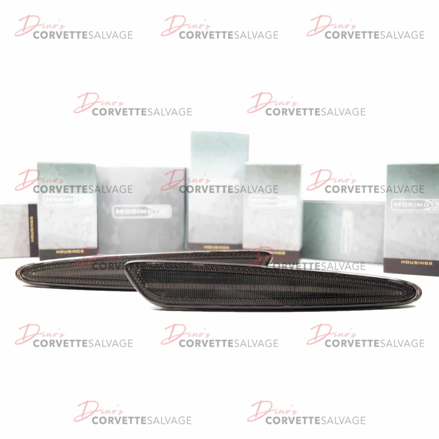 C6 New Morimoto XB LED Side Marker Light Set 2005-2013