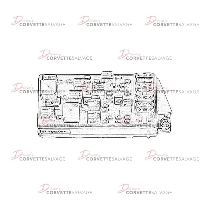 C5 Used Interior Fuse Block 1997-2004