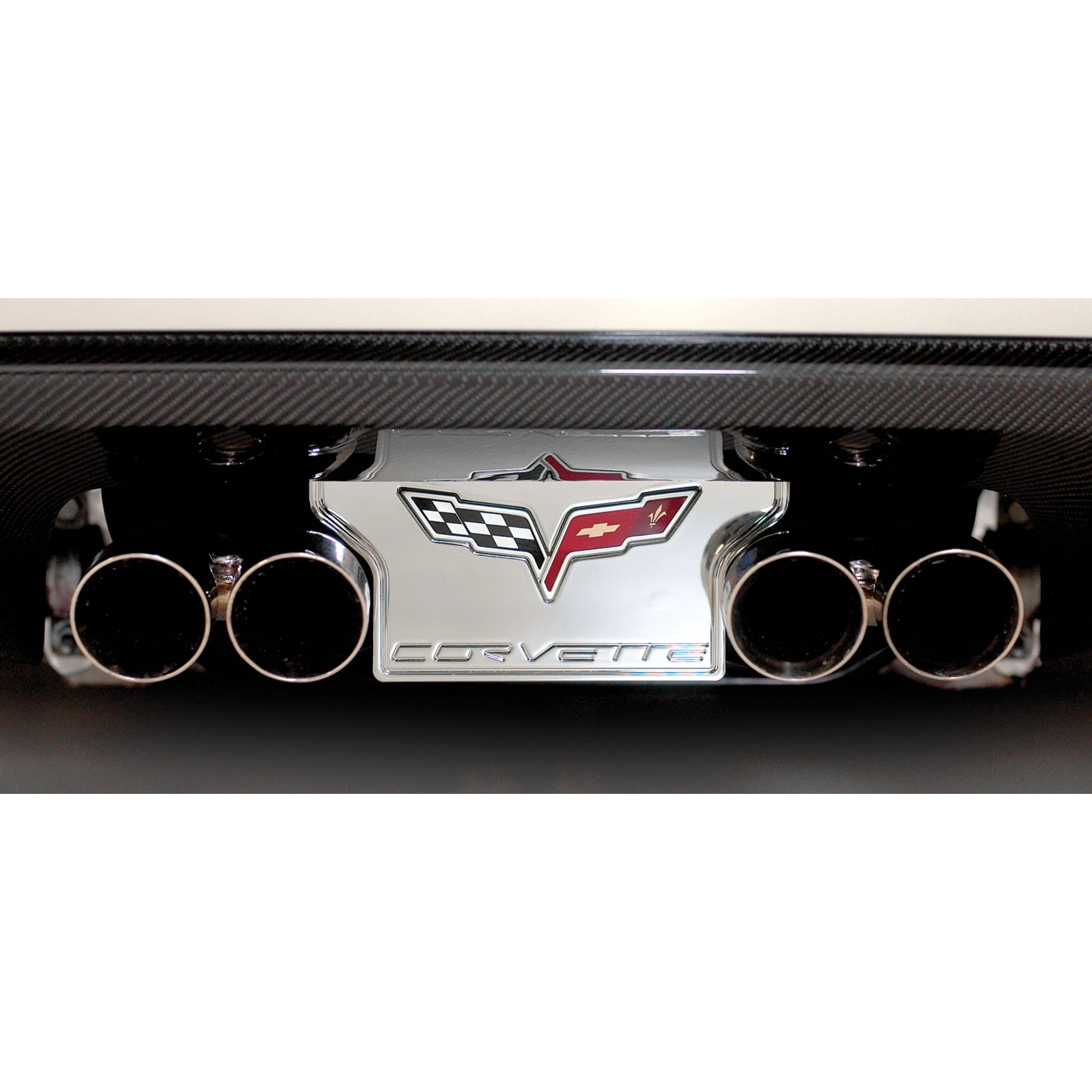 C6 New C6 Billet Exhaust Plate 2005-2013