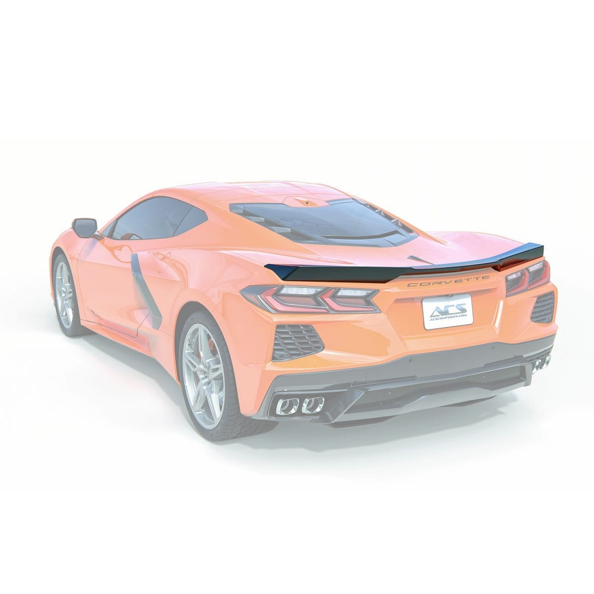 New C8 Stingray Speedtail Spoiler 2020-2026