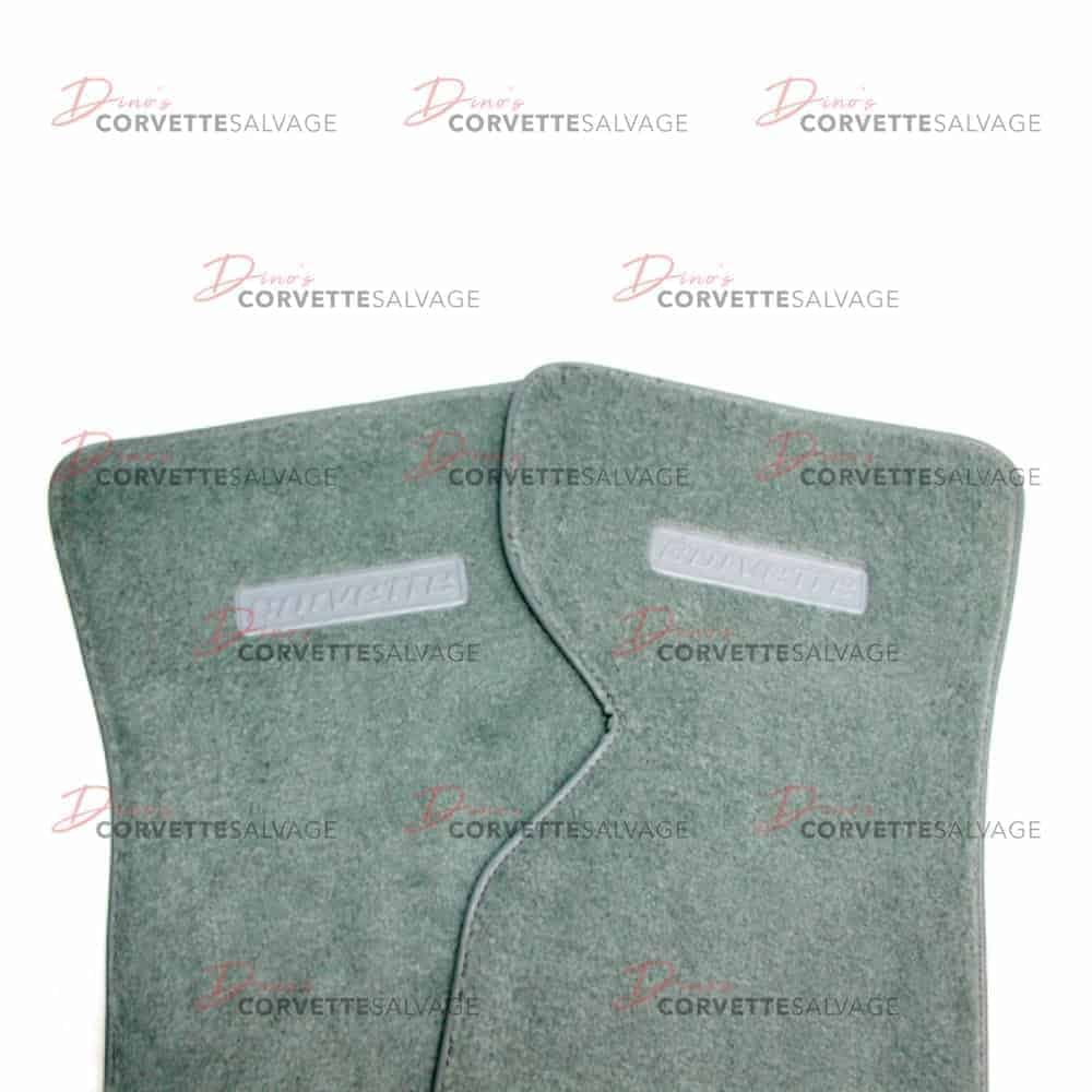 C3 New Floor Mat Set with Die Electric Logo 1981-1982