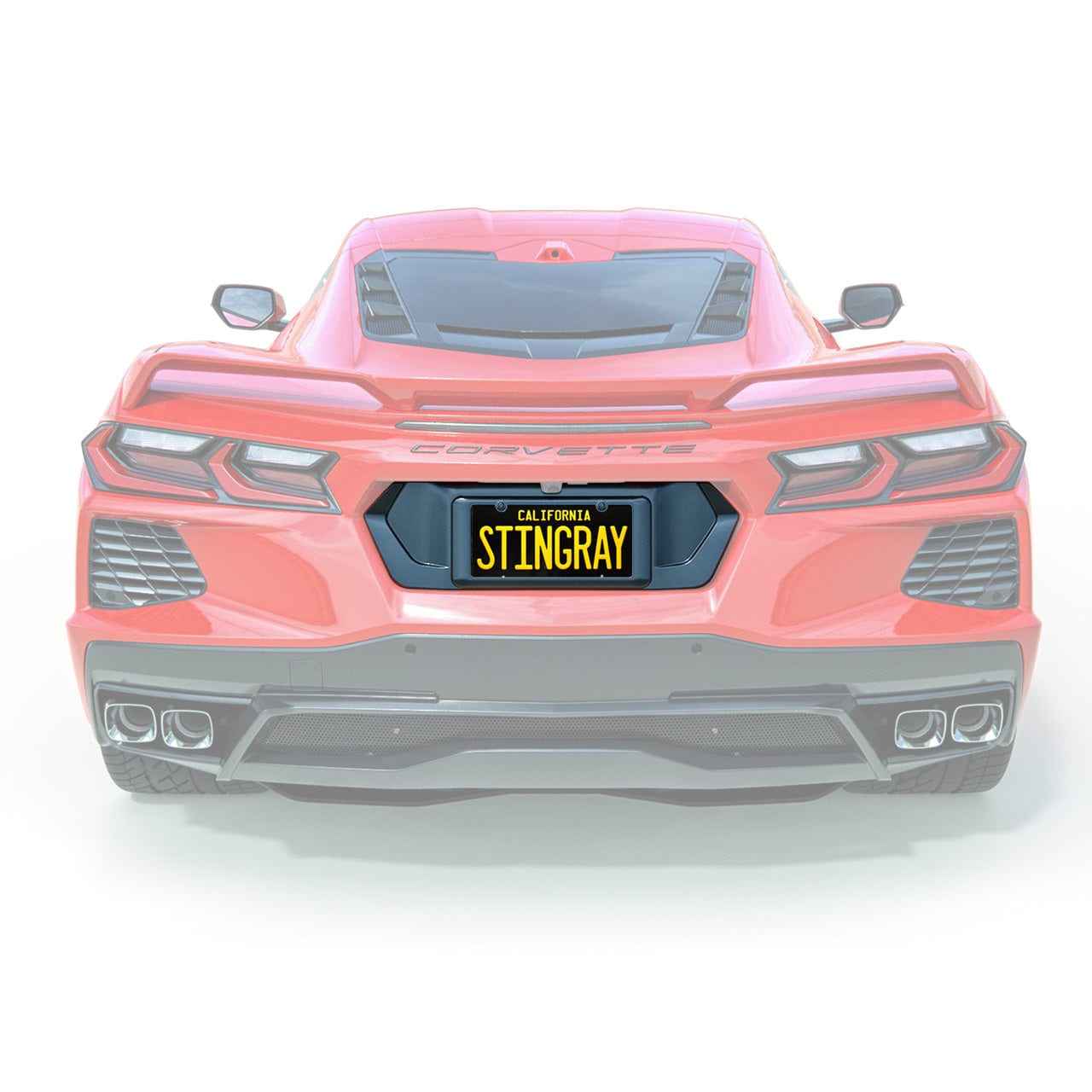 New C8 Stingray License Plate Filler 2020-2026