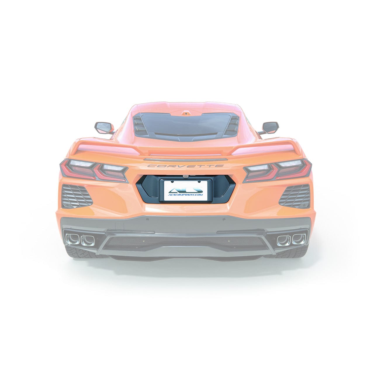 New C8 Stingray License Plate Filler 2020-2026