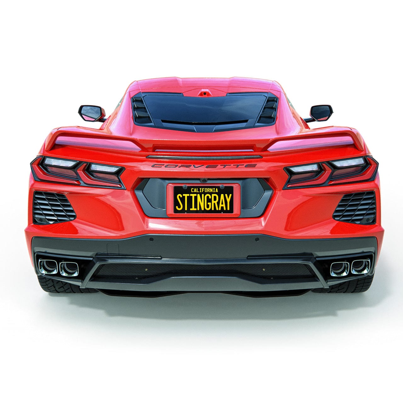New C8 Stingray License Plate Filler 2020-2026