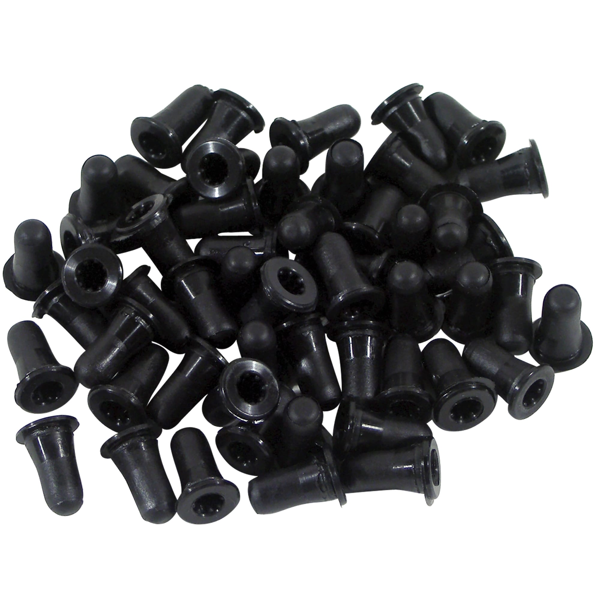 C1 New Door Weatherstrip Mount Hole Retainers, 54 Piece Set 1959-1960