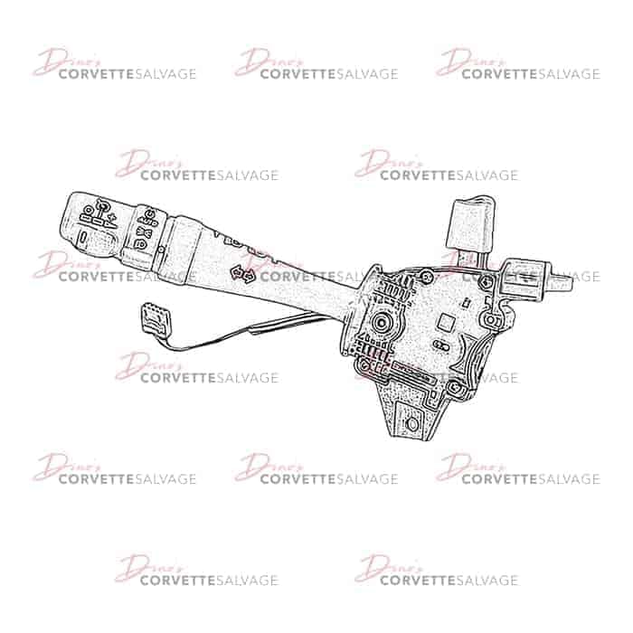 C6 Used Headlight, Turn Signal & Cruise Control Switch 2005-2013