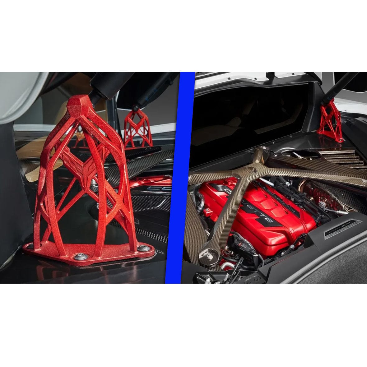 New C8 Coupe Rear Hatch Strut Brace 2020-2026