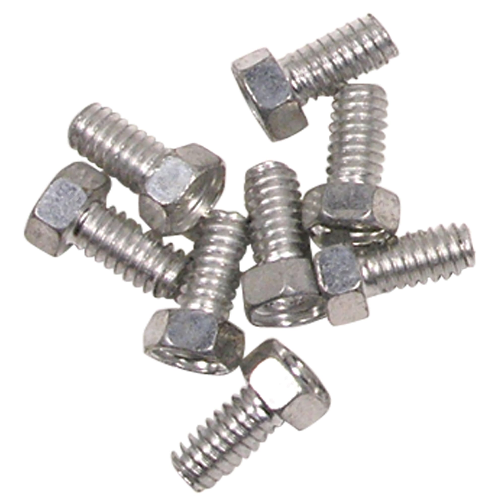 C2 New Valve Cover Bolt Set, RBW Headmark For Steel Valve Covers, 8 Piece Kit 1963-1966