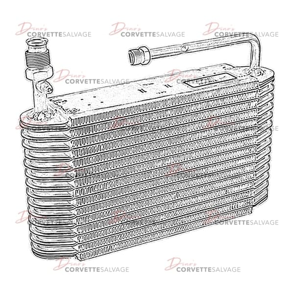 C4 Used Air Condition Evaporator 1984-1996