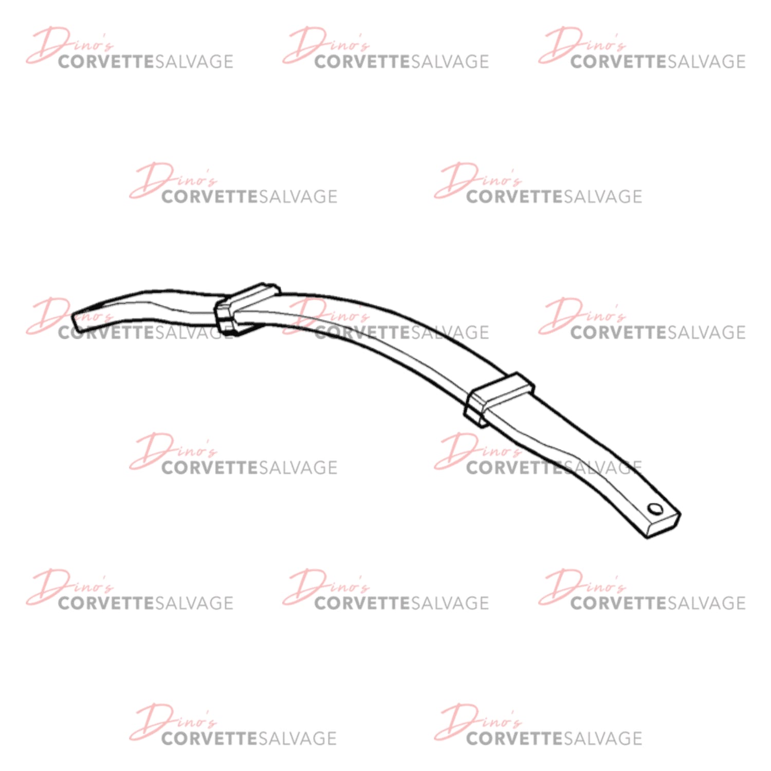 C5 Used Z06 FE4 Rear Leaf Spring 2001-2004