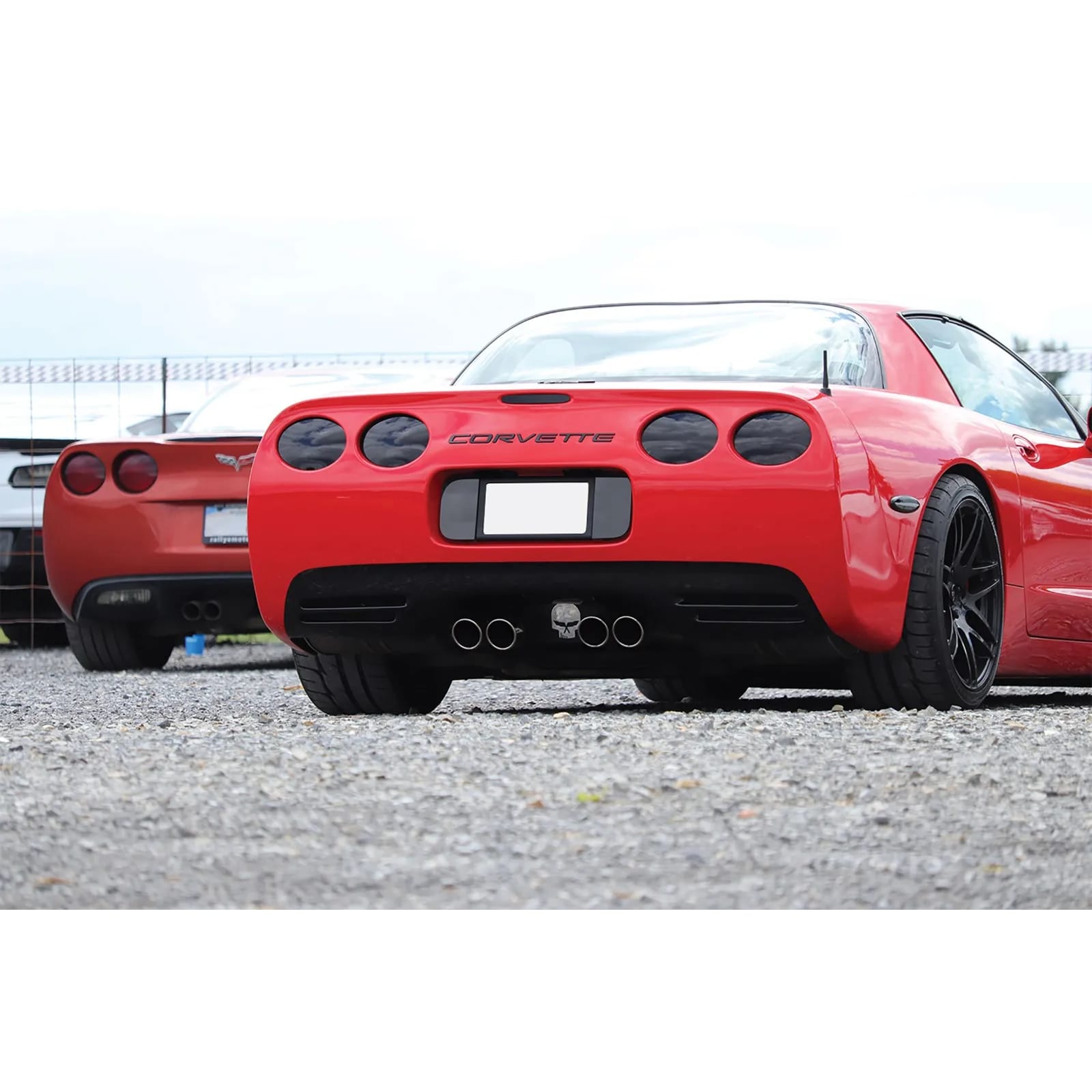 C5 New Acrylic Rear Blackout Kit - 7-Piece Set 1997-2004