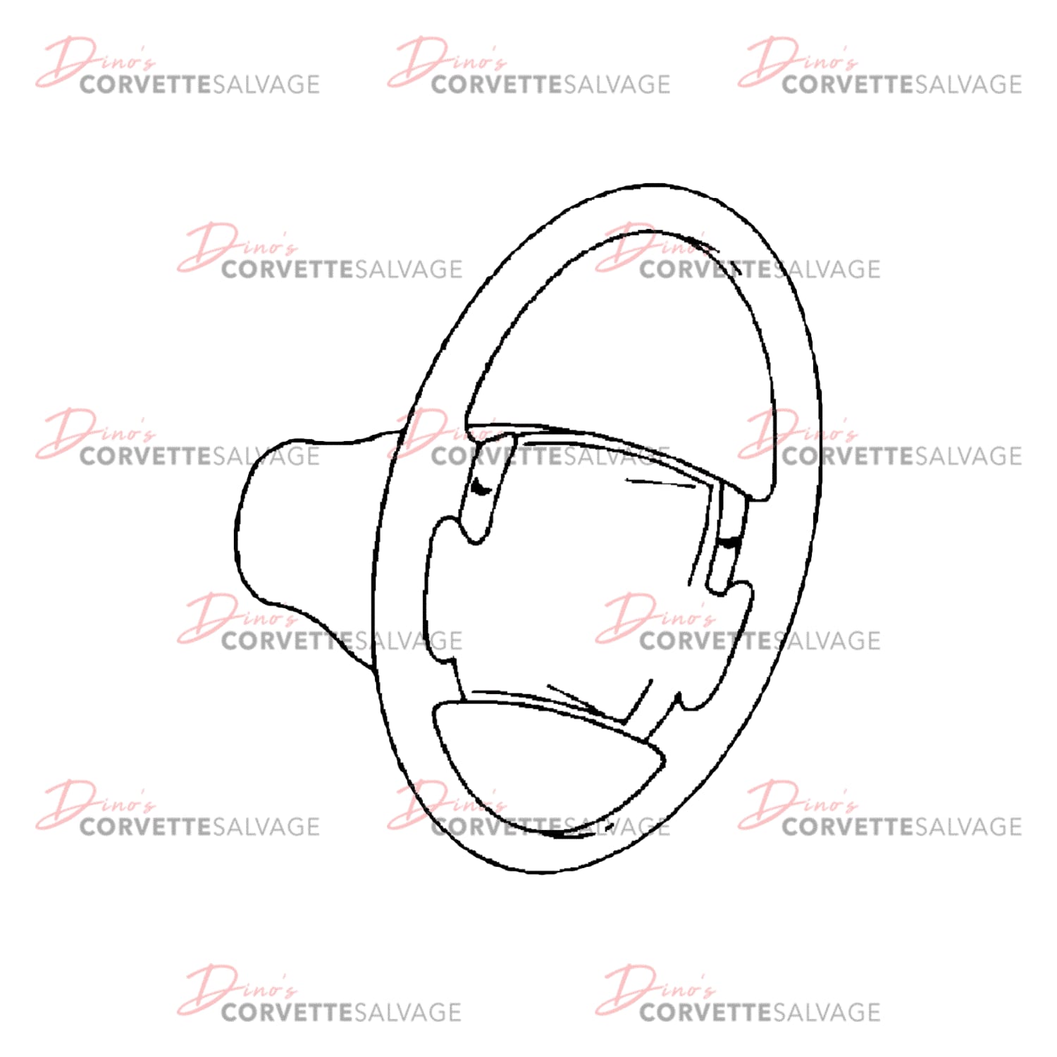C4 Used Steering Wheel 1990-1993