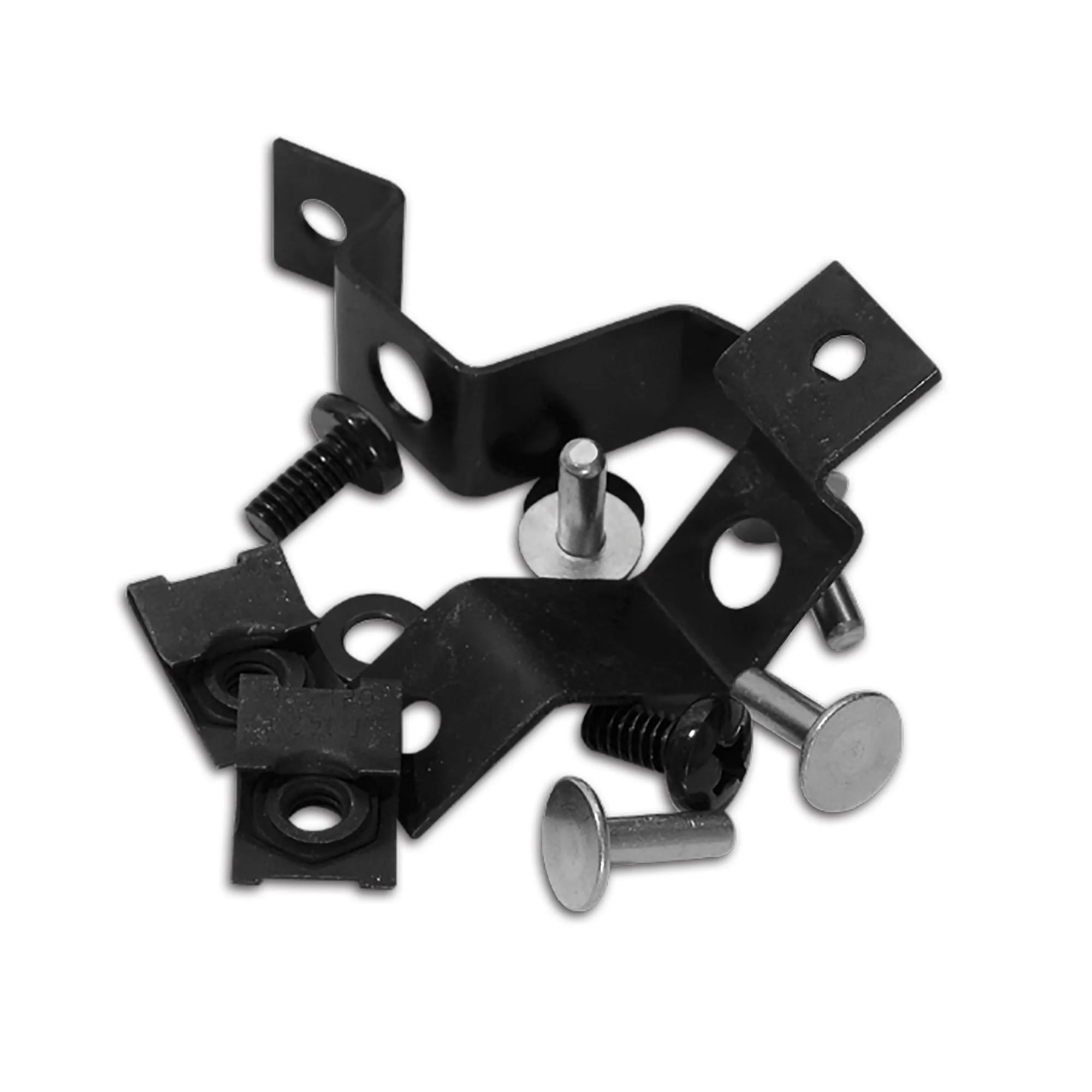 C2 New Grille Brackets, with Mount Kit 12 Pieces 1963-1964