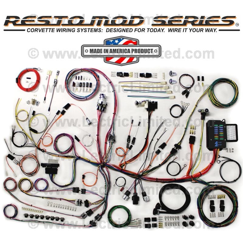 C1 New Restomod Series Wiring Harness System 1953-1962