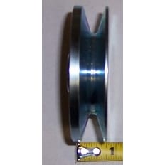 C2-C3 New Alternator Pulley (3.20" Diameter, Thin Offset) 1964-1979 (Image 2)