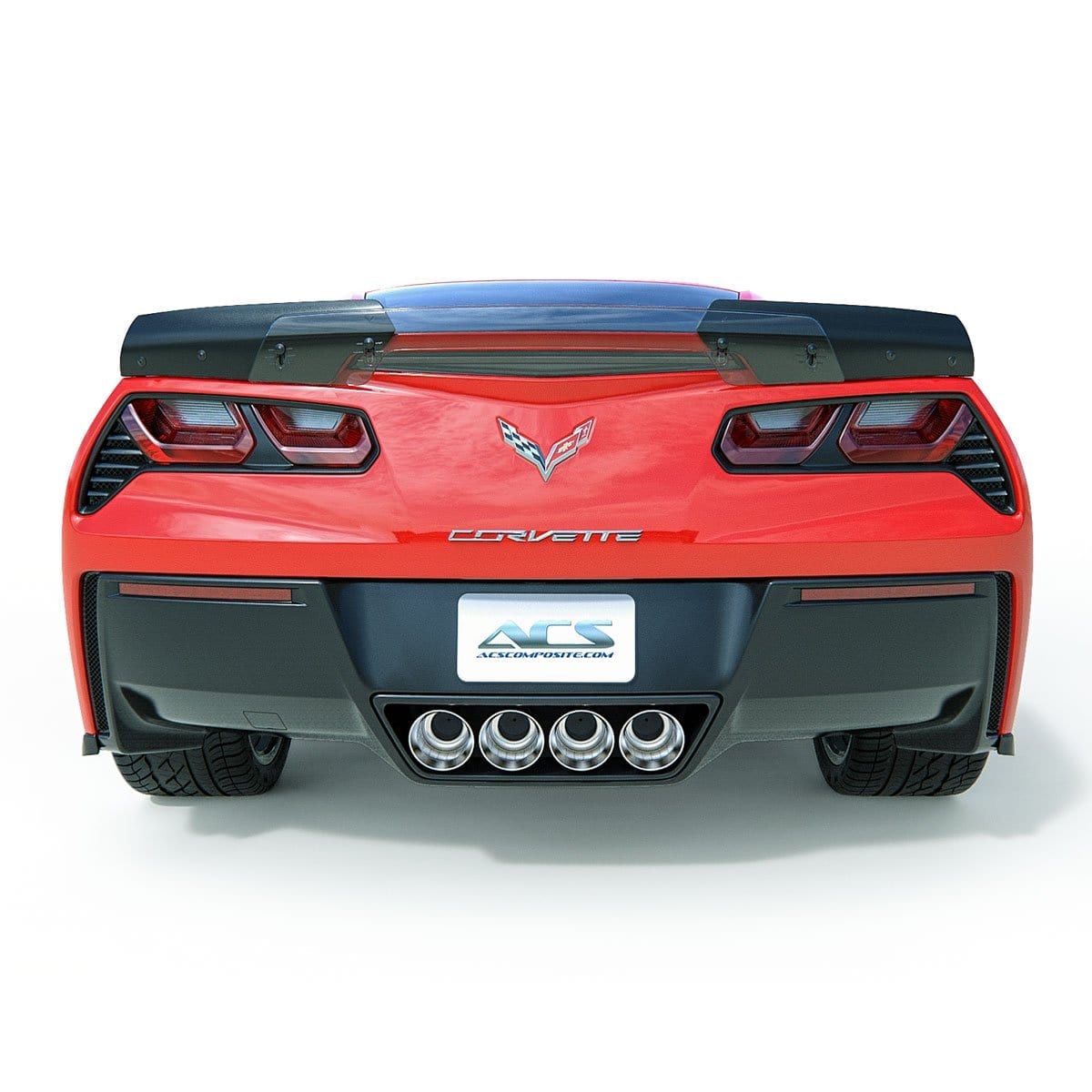 New C7 Stingray - Z06 S2 Spoiler Wickers 2014-2019