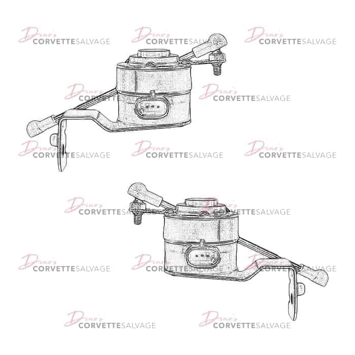 C6 Used Electronic Suspension Front Position Sensor 2005-2013