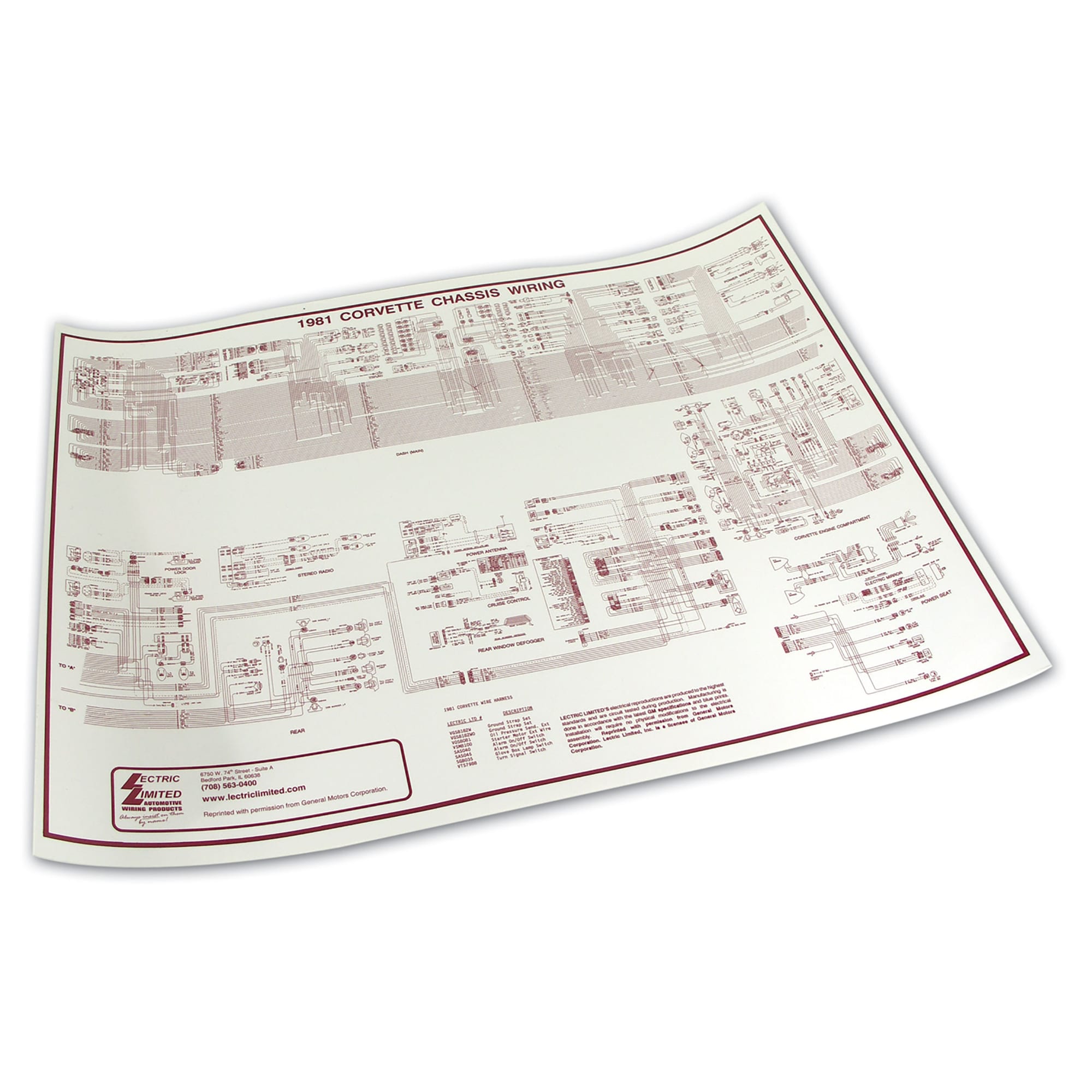 C3 New Wiring Diagram 1981