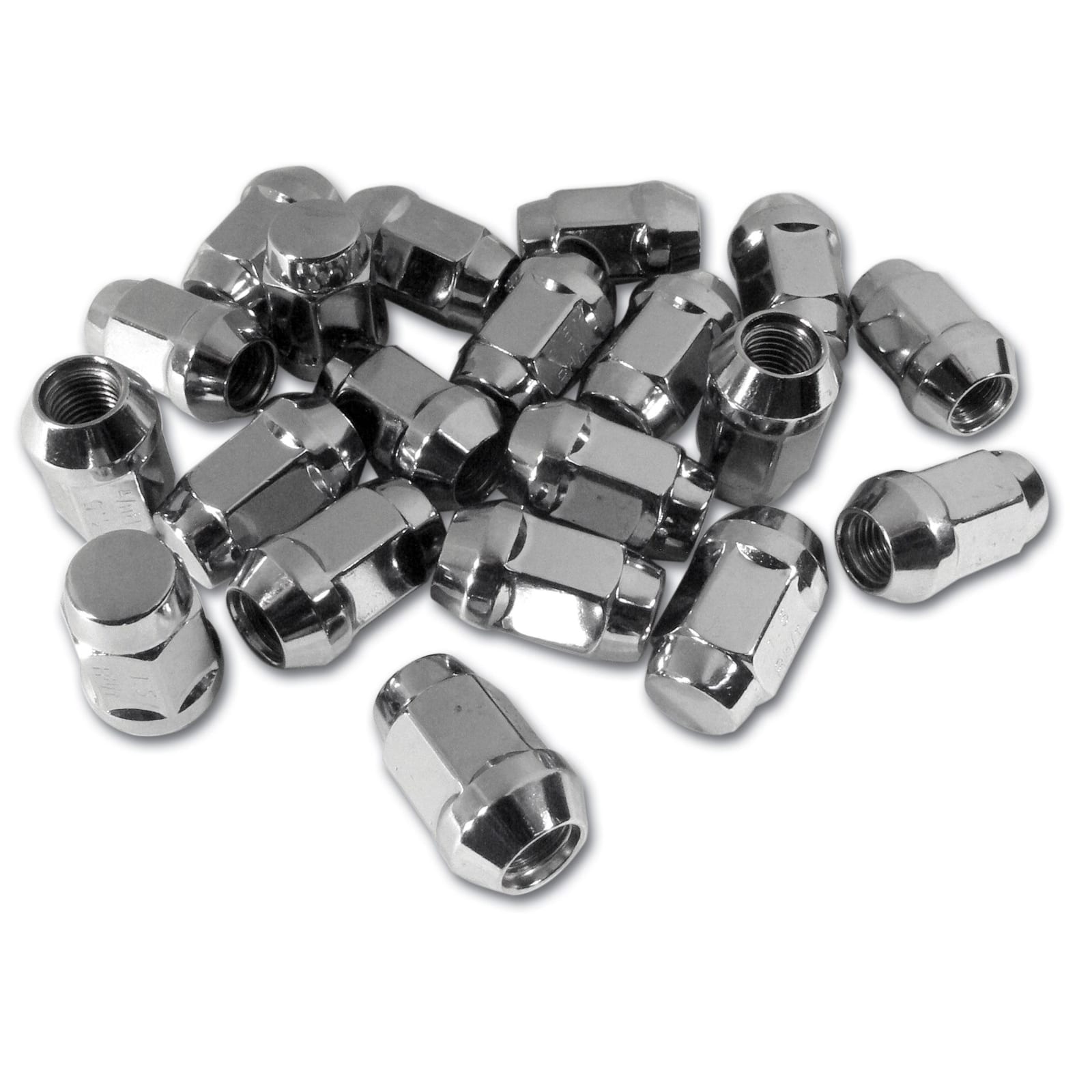 C4-C7 New Lug Nuts, Chrome 12mm X 1.5 - 20 Piece Set 1984-2019