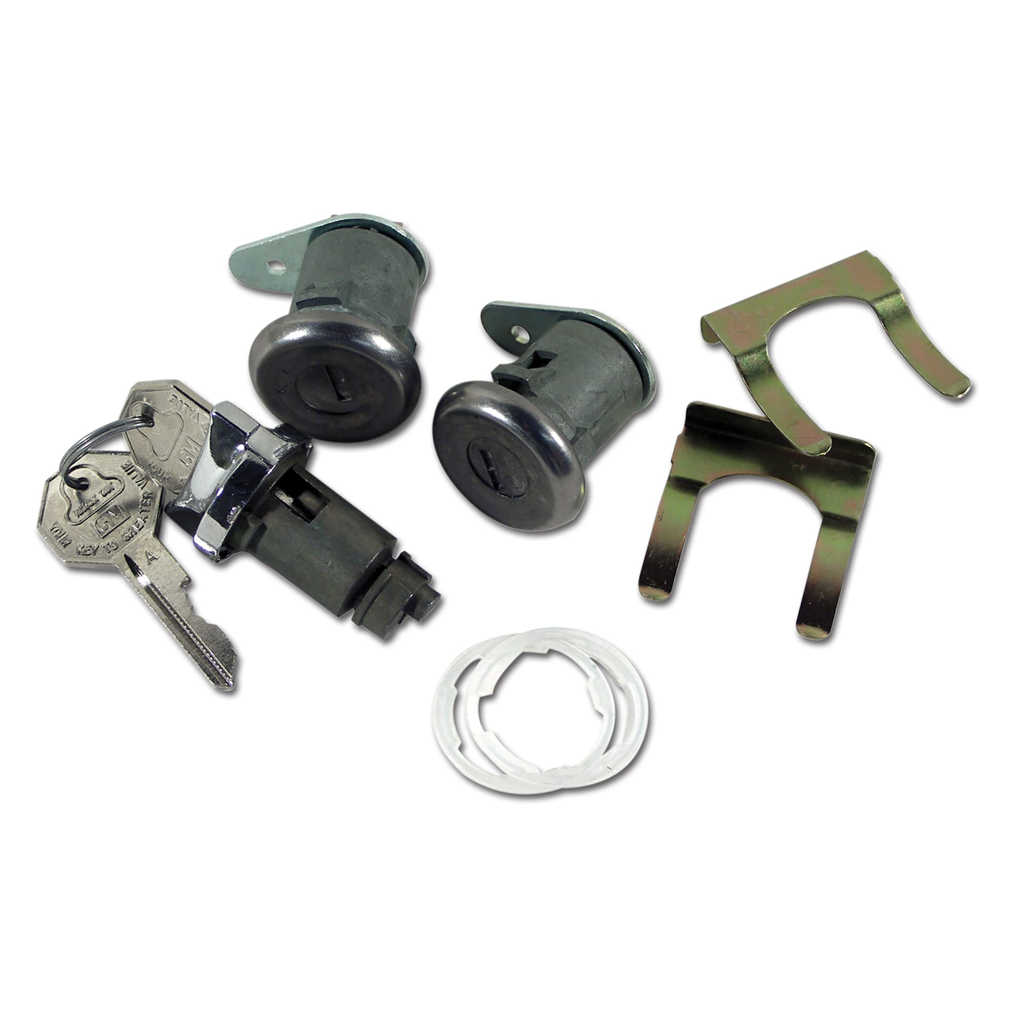 C1-C2 New Lock Set, Ignition/Doors 1961-1964