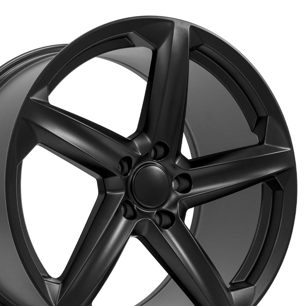 C8 New Satin Black 19x8.5 and 20x11 Wheel Set of 4 (CV02D) 2020-2026