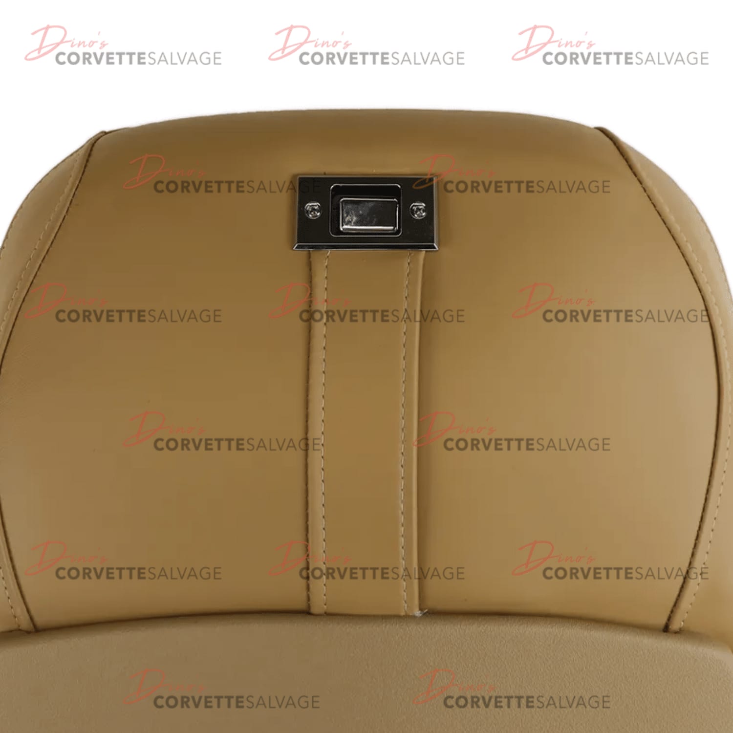 C3 Corvette 100% Leather Saddle Mounted Seat Cover Set 1970-1971