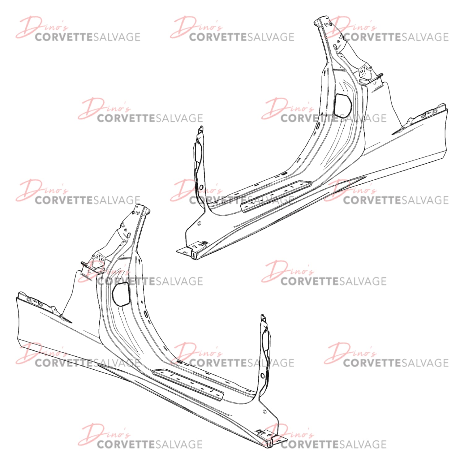 C8 New Body Side Outer Panel 2020-2025