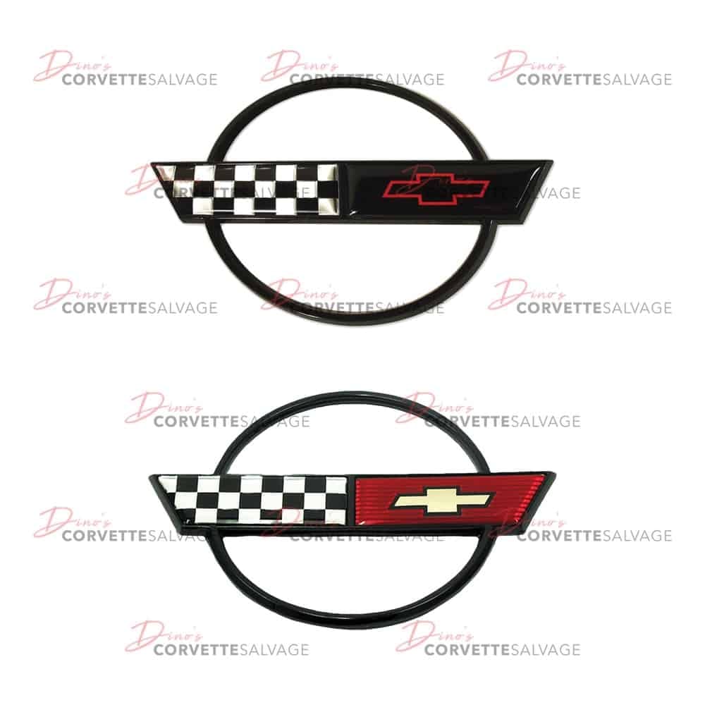 C4 New Fuel Tank Lid Emblem 1984-1996