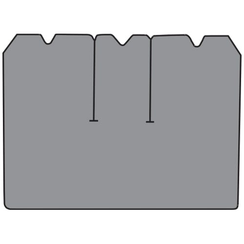 C3 New Cutpile Cargo Mat 1pc (BP32) 1969-1976