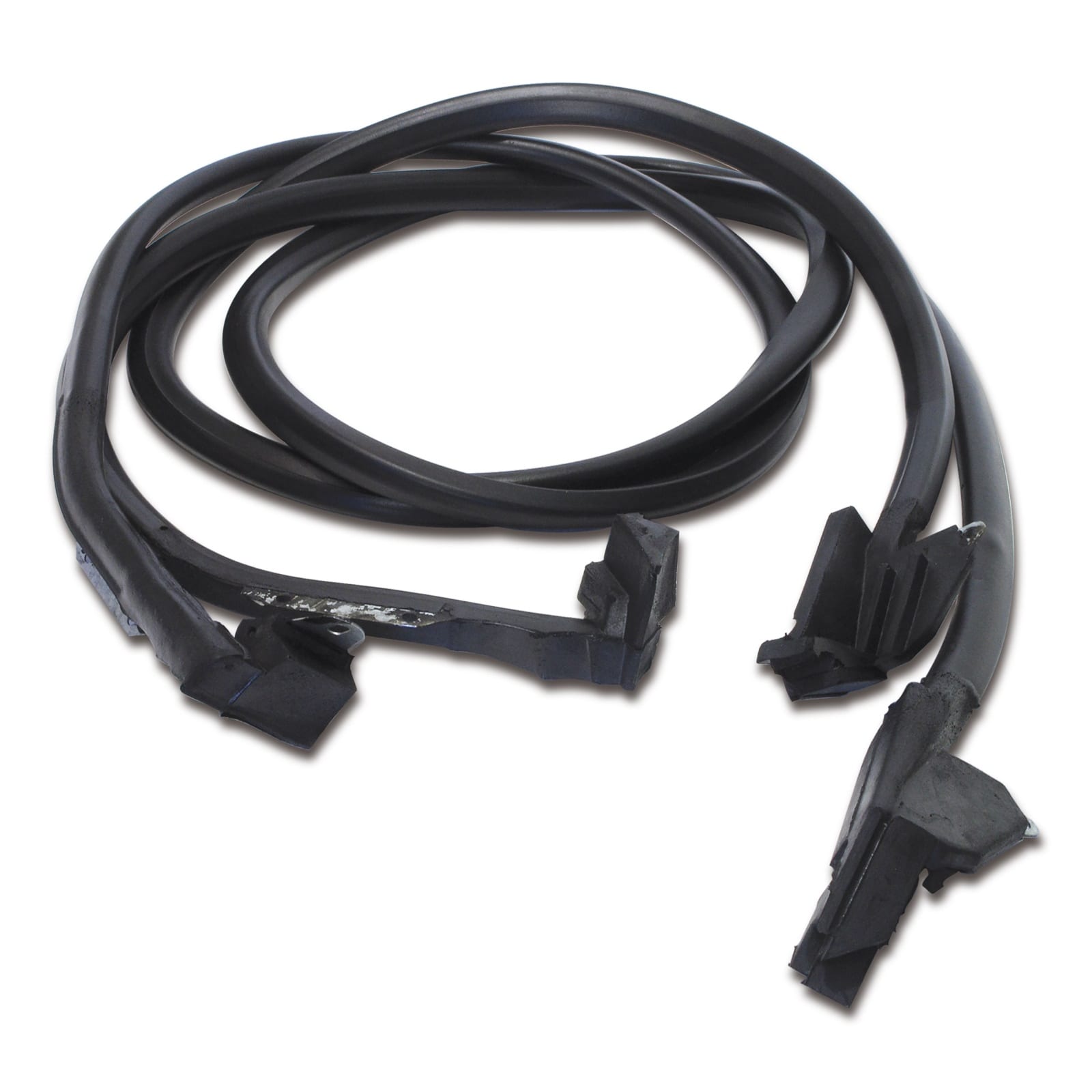 C3 New Weatherstrip - Door Mains Coupe 1969-1977