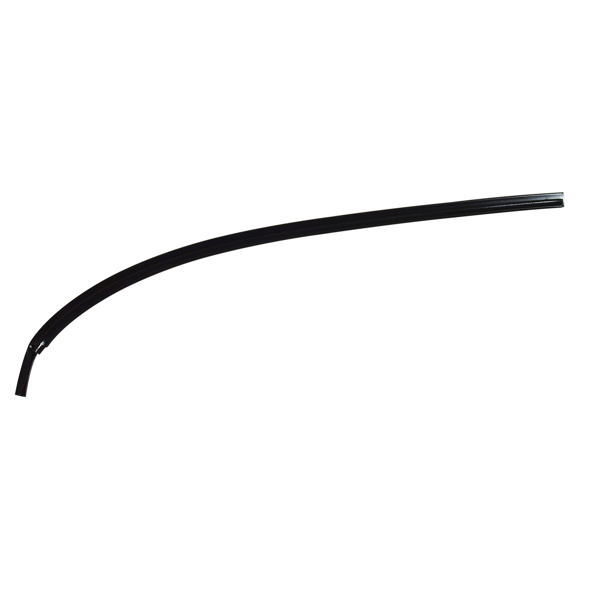 C3 New Passenger-Side T-Top Black Trim Molding Front 1979-1982