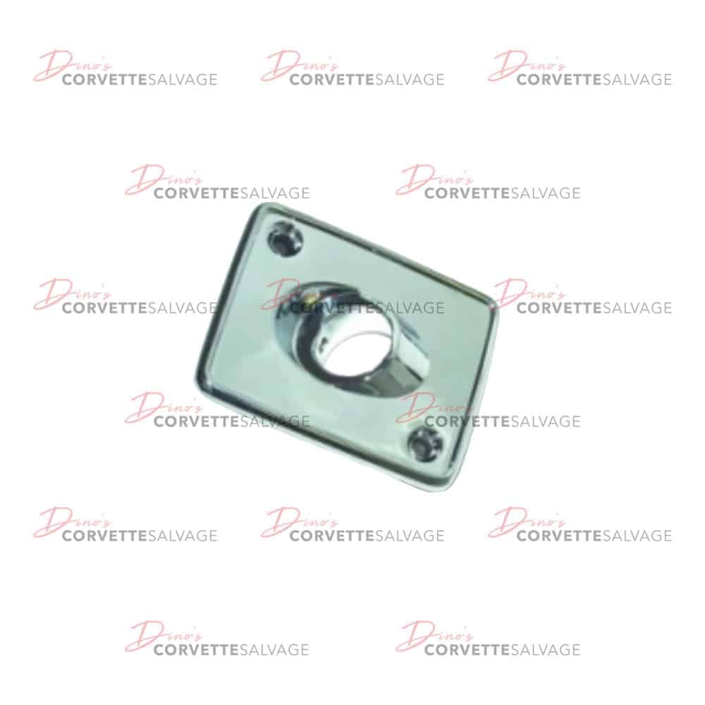 C3 New Driver-Side Exterior Mirror Remote Control Escutcheon 1977-1982
