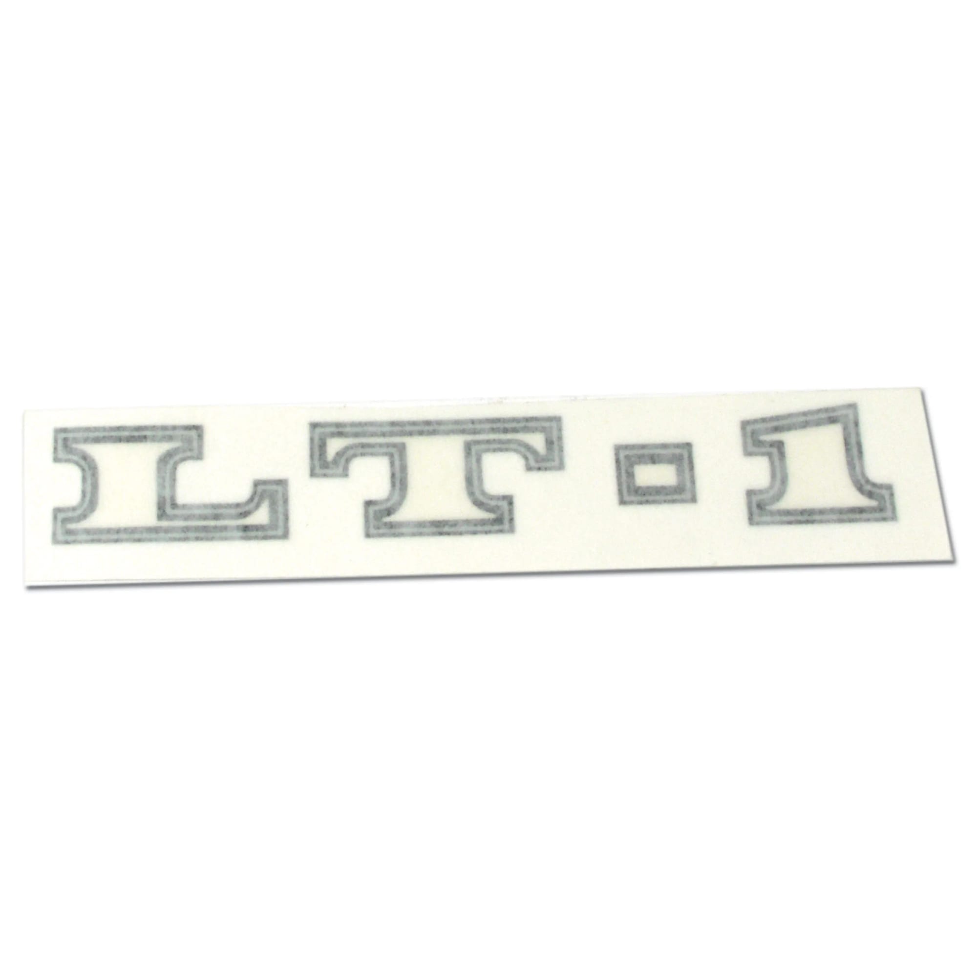 C3 New Hood Decal, LT1 Black/Silver 1970