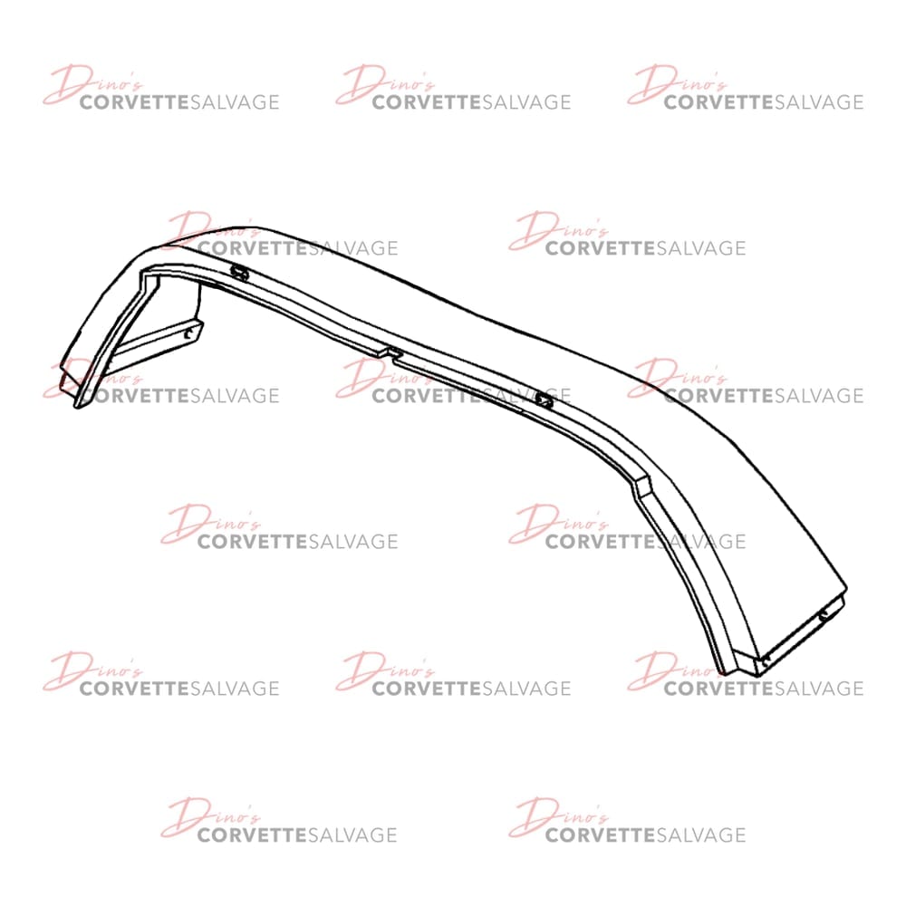 C5 Used Coupe Roll Bar Cover Body Panel 1997-2004