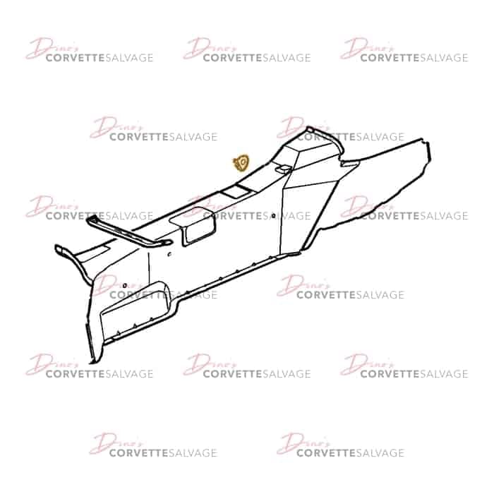 C5 Used Automatic Shifter Cable Bracket (1st Design) 1997-2003