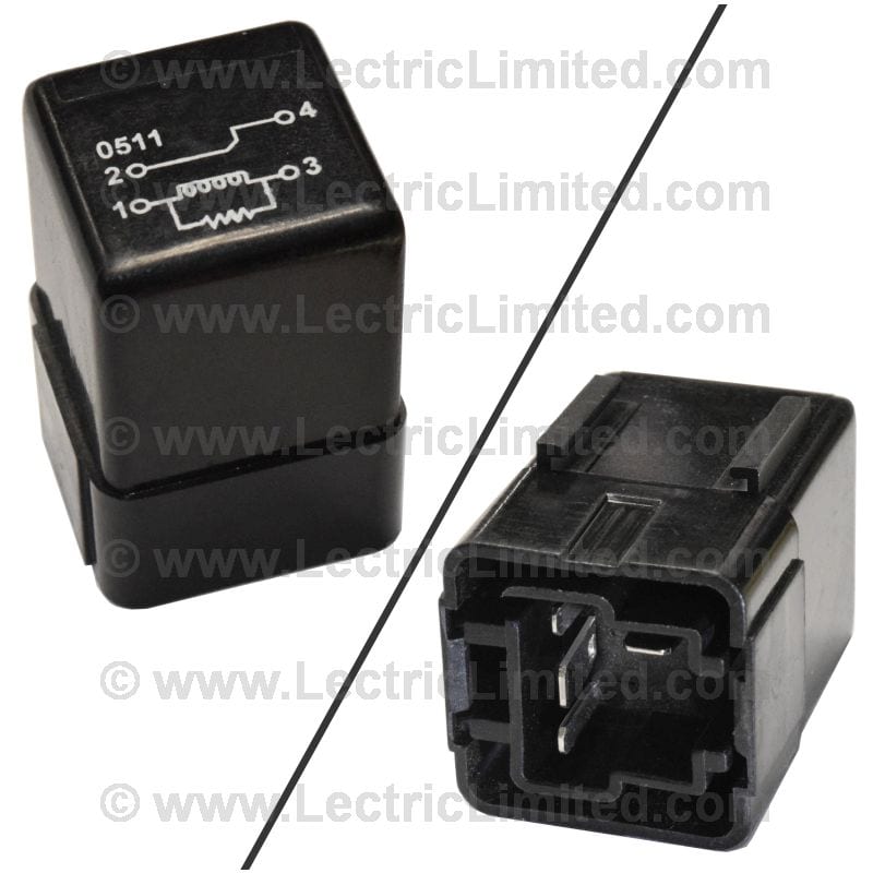 C4 New Headlight Door Relay: Isolation 1984-1987