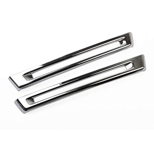 C7 New Chrome Rear Fog Bumper Trims - 2 pc 2014-2019