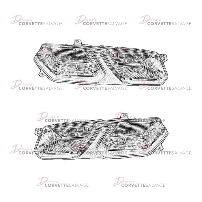 C7 Used Rear Tail Light 2014-2019