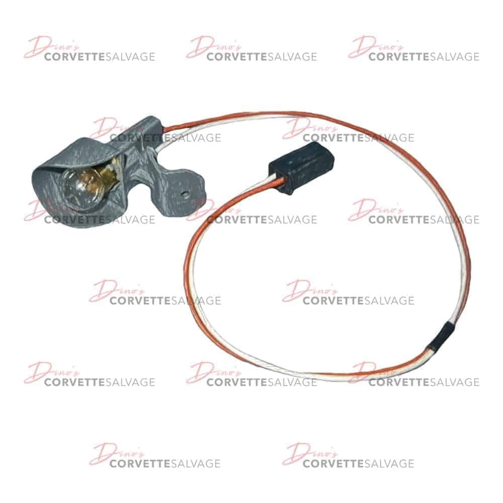 C3 Used Courtesy Light Socket Under Dash 1978-1982