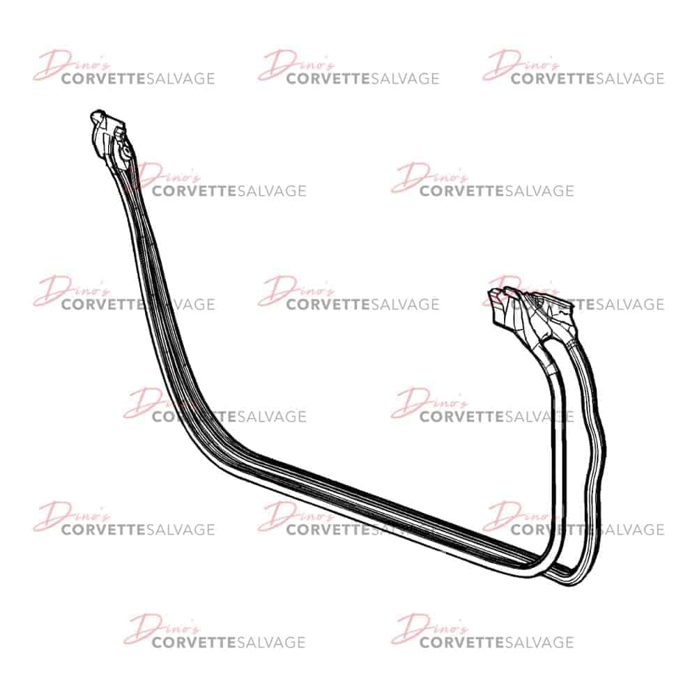 C7 Used Door Weatherstrip 2014-2019