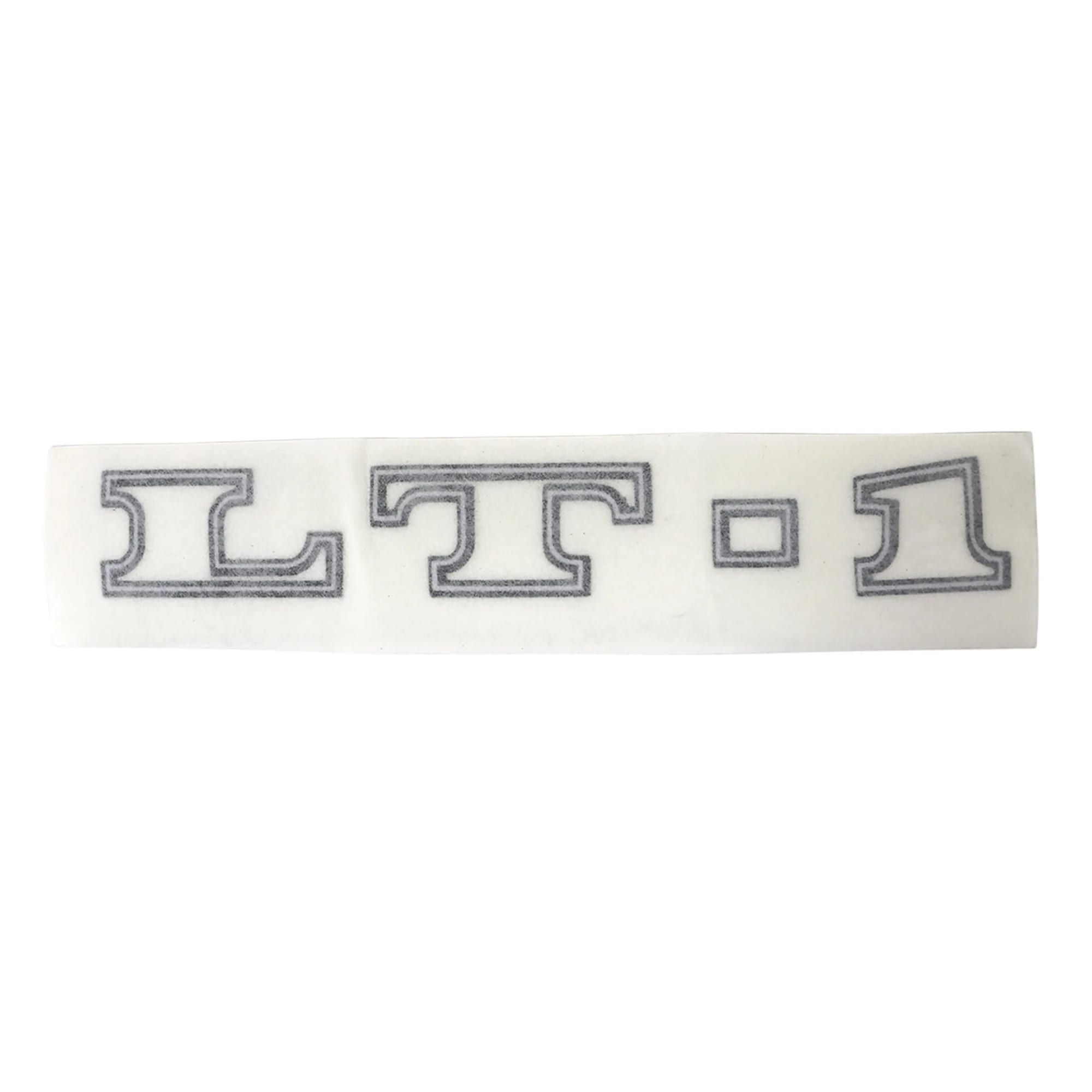 C3 New Hood Decal, LT1 Black/White 1971-1972