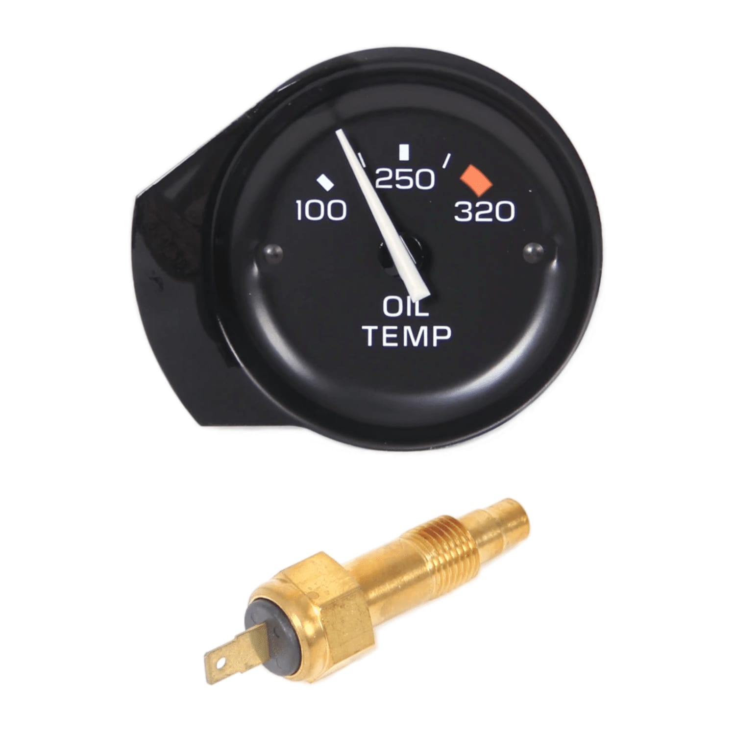 C3 New Oil Temperature Gauge with Sending Unit 1981-1982