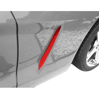 C6 New Custom Painted Side Vent Grilles 2005-2013