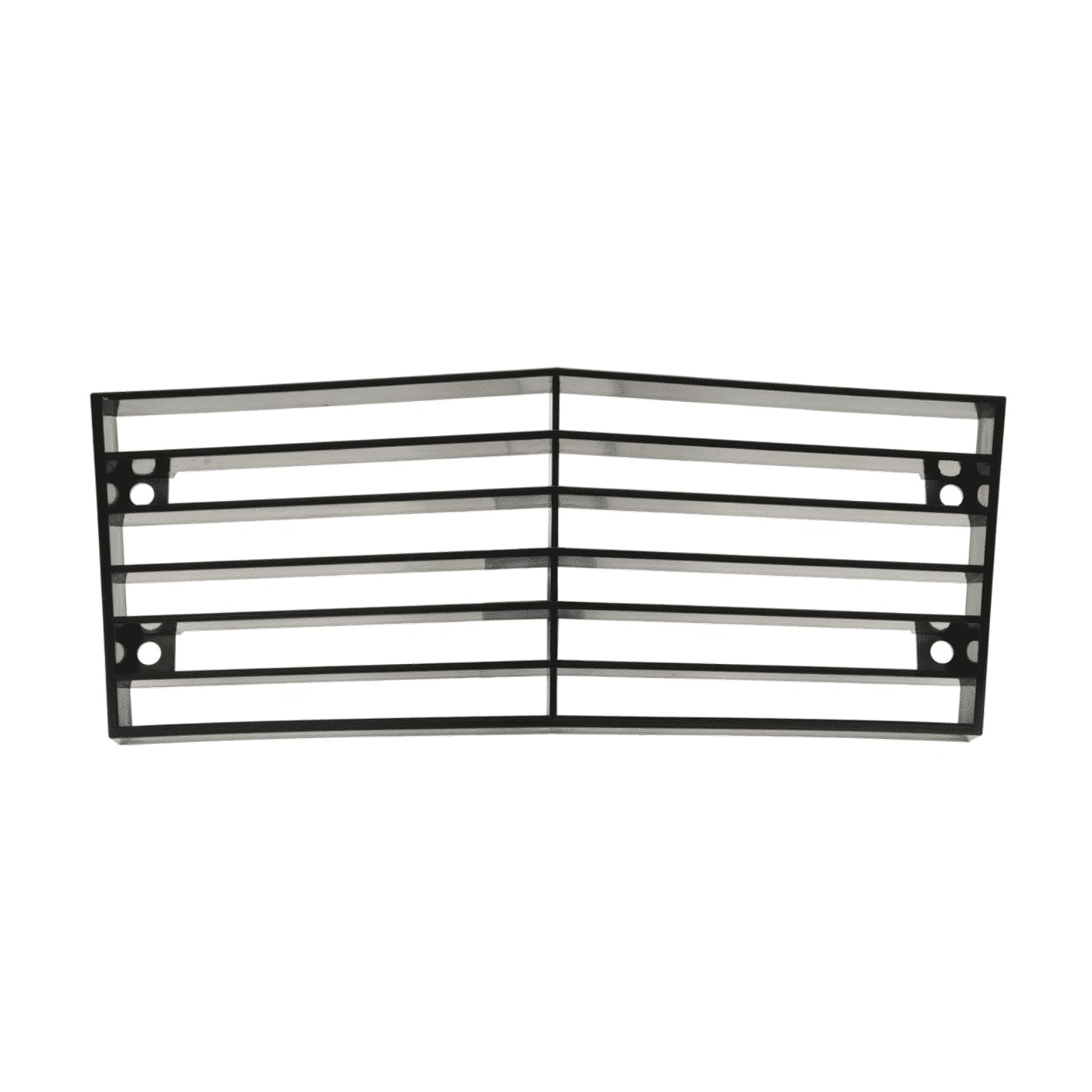 C3 New Black Plastic Center Grille 1974
